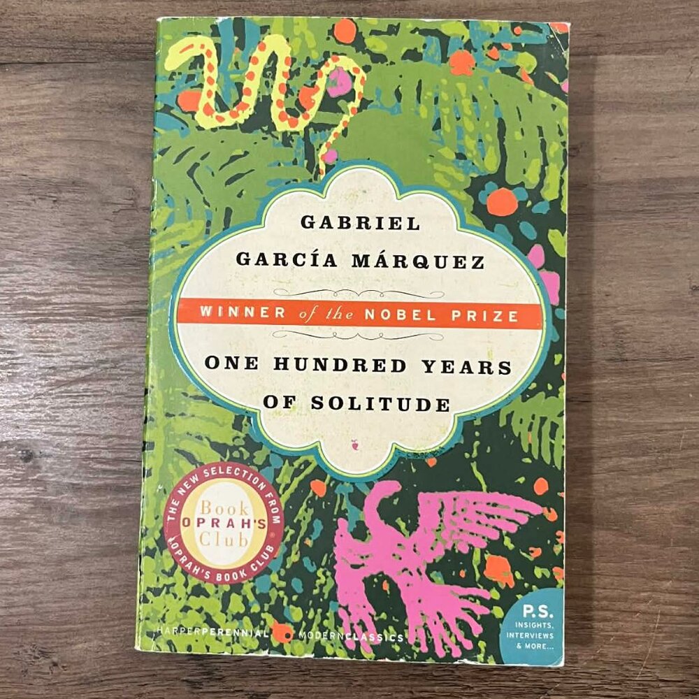 One Hundred Years Of Solitude by Gabriel García Márquez (book)